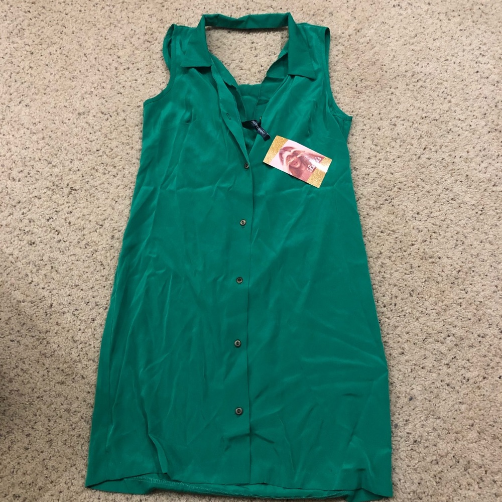 NWT Lulus Emerald Green Dress